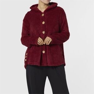 COCO + CARMEN Roosevelt Hoodie - Red sz XXL